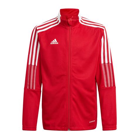 adidas jacke rot seitlich adidas logo|Rot .